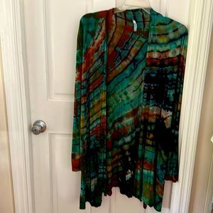 Light weight thin cotton long sleeve sweater/jacket